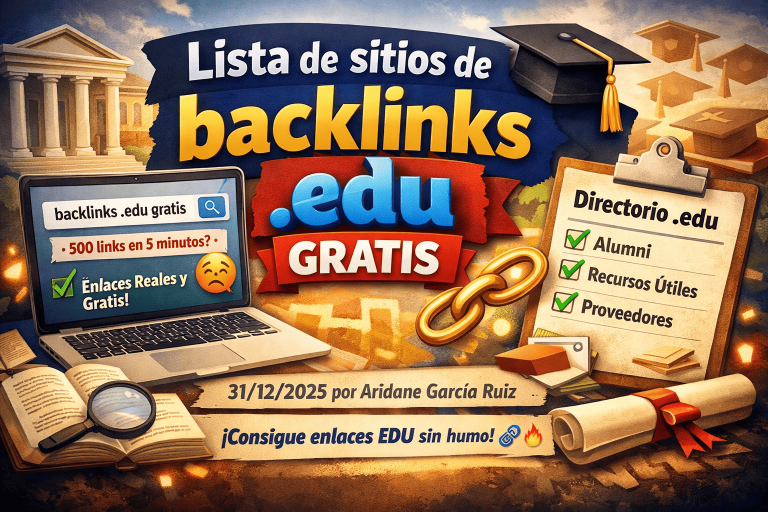Lista de sitios de backlinks .edu gratis