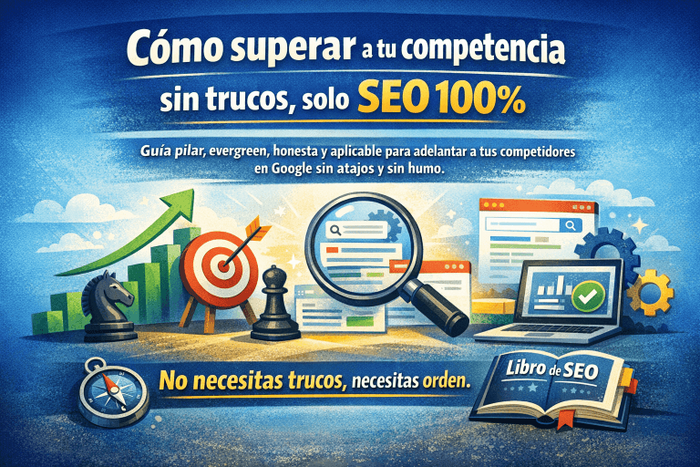 Cómo superar a tu competencia sin trucos, solo SEO 100%