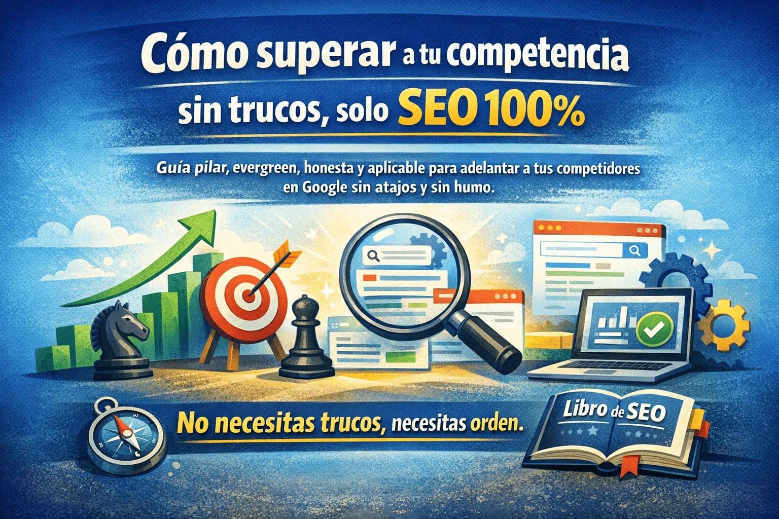 Cómo superar a tu competencia sin trucos, solo SEO 100%