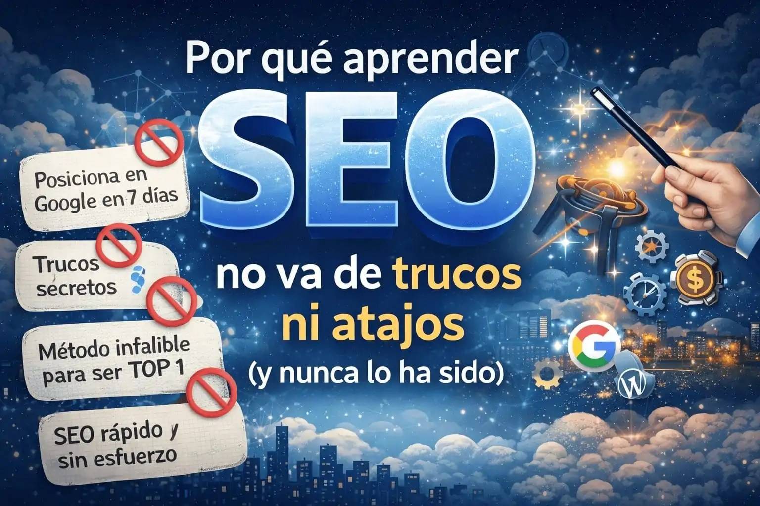 Por qué aprender SEO no va de trucos ni atajos (y nunca lo ha sido)