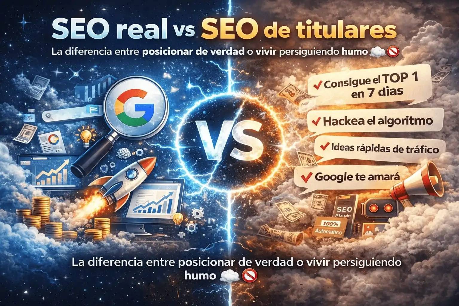 SEO real vs SEO de titulares