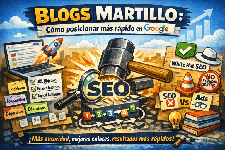 Blogs martillo Cómo posicionar más rápido en Google