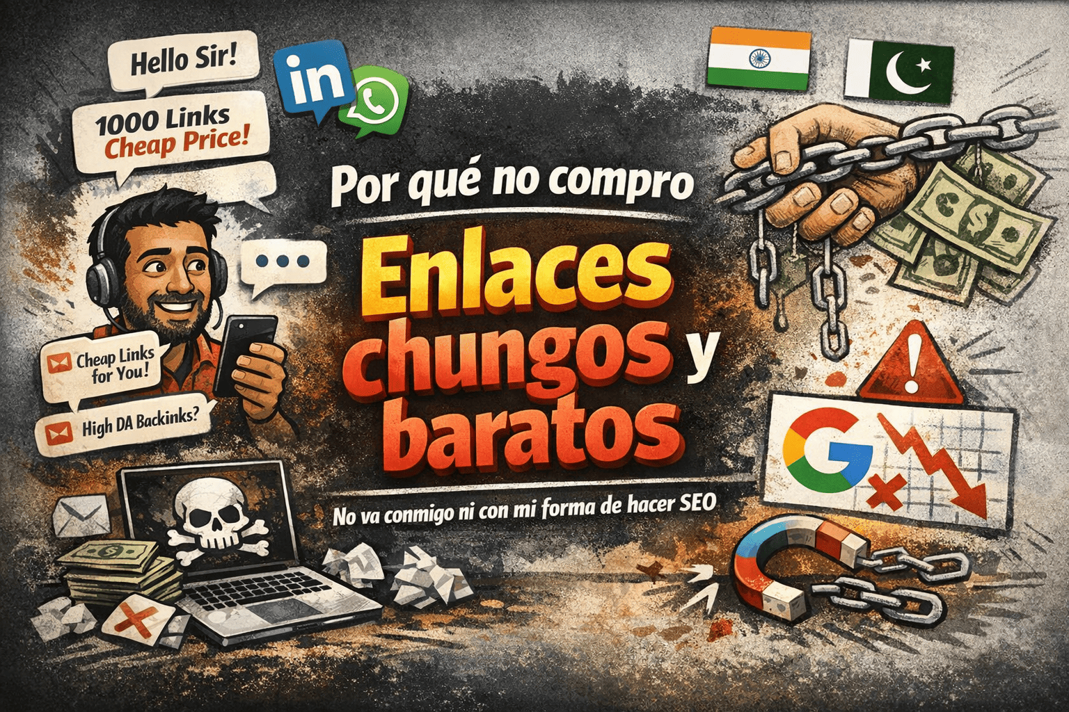 Por qué no compro enlaces chungos y baratos